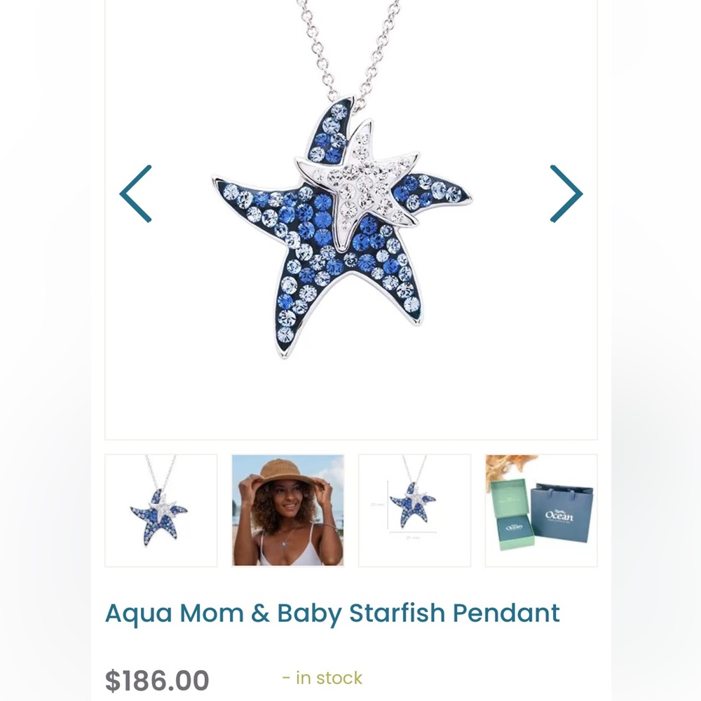 Ocean Starfish Necklace